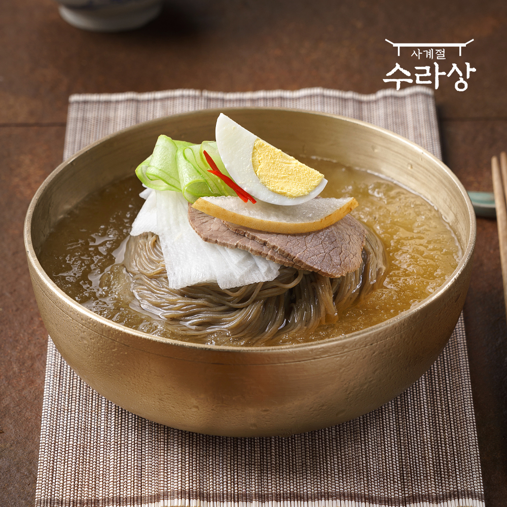 사계절 수라상 메밀 냉면 5개 + 동치미 육수 5개 + 비빔냉면장 3개